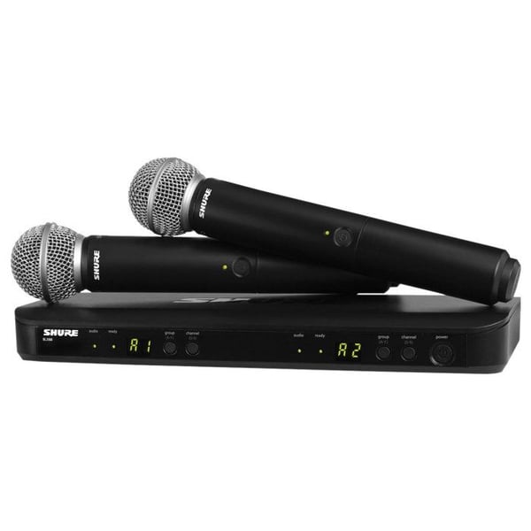 Shure BLX288 / SM58 frekvens M17 Micro HF sång