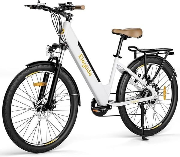 Elcykel - Eleglide - T1 Step-Thru - 27,5 tum - 36 V 13 Ah - Räckvidd 100 km