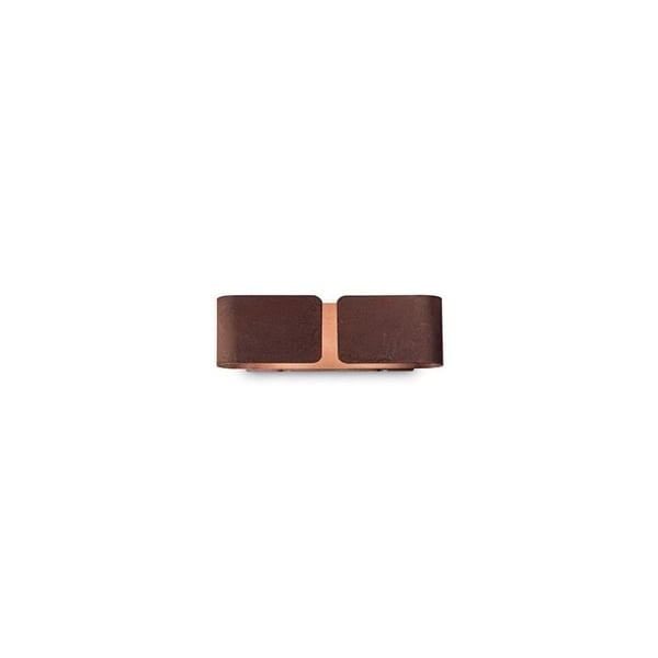 Vägglampa - IDEAL LUX - CLIP - Corten - 2 E27 glödlampor - 60W - Inomhus