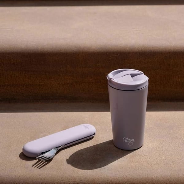 Bestick - Lila - Personligt set - Säker - Hygienisk