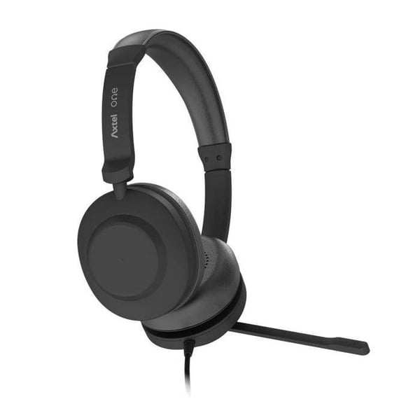 Headset - AXTEL - ONE DUO - Bullerdämpande - Trådad - Över örat