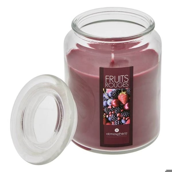 Doftljus röda frukter 510g - Atmosphera Inredningsskapare