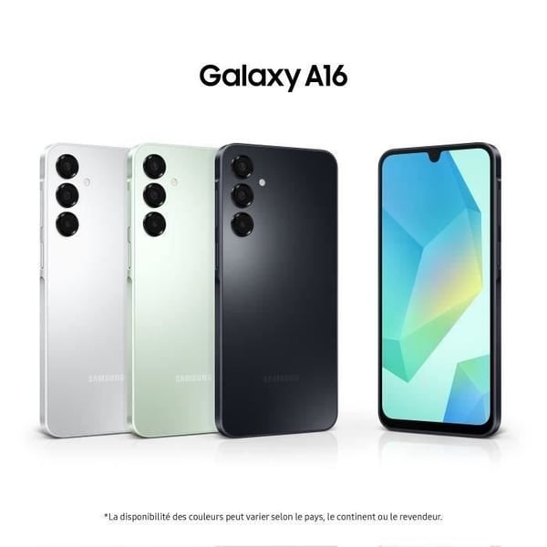 SAMSUNG Galaxy A16 Smartphone 128GB Midnattsblå