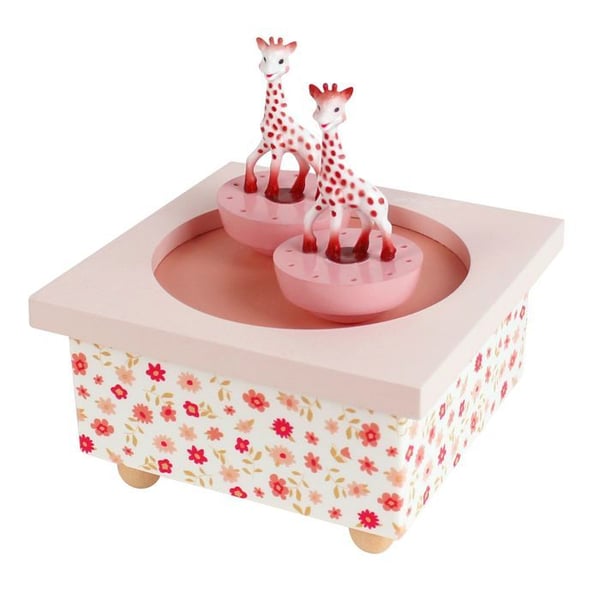 Speldosa - TROUSSELIER - Sophie the Giraffe - Rosa - Baby - Girl - Från 12 månader