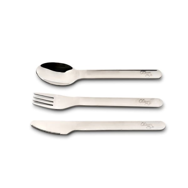 Bestick - Lila - Personligt set - Säker - Hygienisk