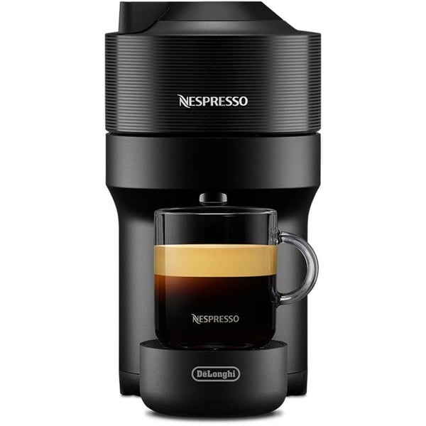Kapselkaffemaskin - Nespresso - De'Longhi - Vertuo pop - ENV90.B - Svart - 7 Nespresso-kapslar ingår