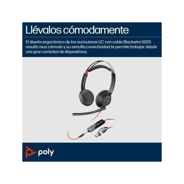 Poly Blackwire 5220 - micro-c