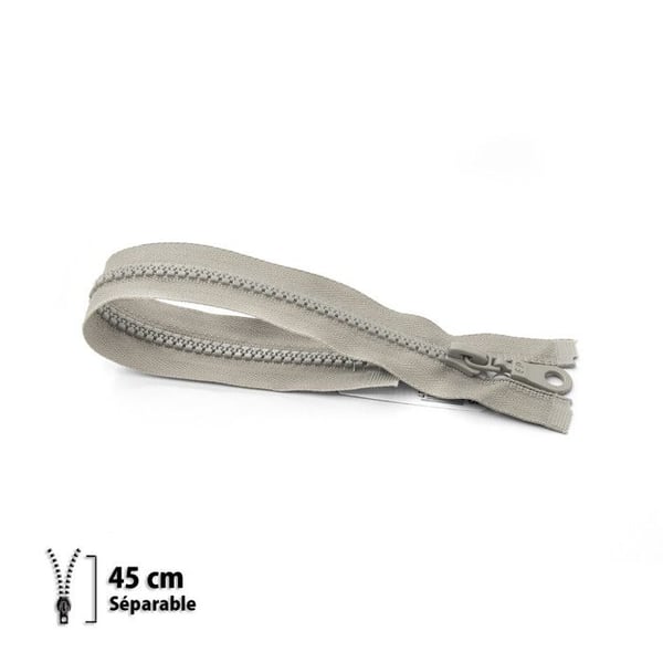 Dragkedja Z54 - formar 6mm separabel - 45 cm - 7154432045