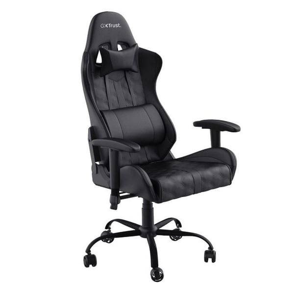 Gamingstol - TRUST - GXT708 RESTO - Svart - Ergonomisk - Höjdjusterbar - Armstöd ingår