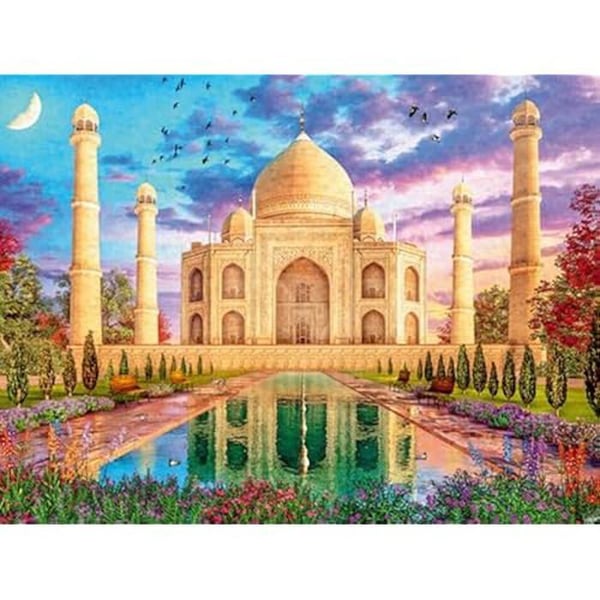 Ravensburger - Pussel för vuxna - 1500 bitars pussel - Förtrollade Taj Mahal - Vuxna och barn från 14 år - Pussel av hög kvalitet