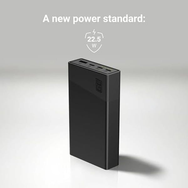 Green Cell PowerPlay20s externt batteri - 20 000 mAh - 22,5 W PD USB C - Bärbar laddare