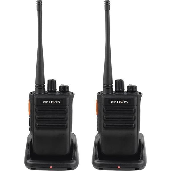 Retevis RB646 Vattentät Walkie Talkie IP67, Long Range Walkie Talkie för vuxna, Nödlarm, USB, VOX, för kajakpaddling