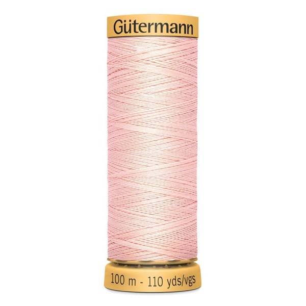 5-pack 100 m av Gutermann bomullstråd - Att 123 - 2228