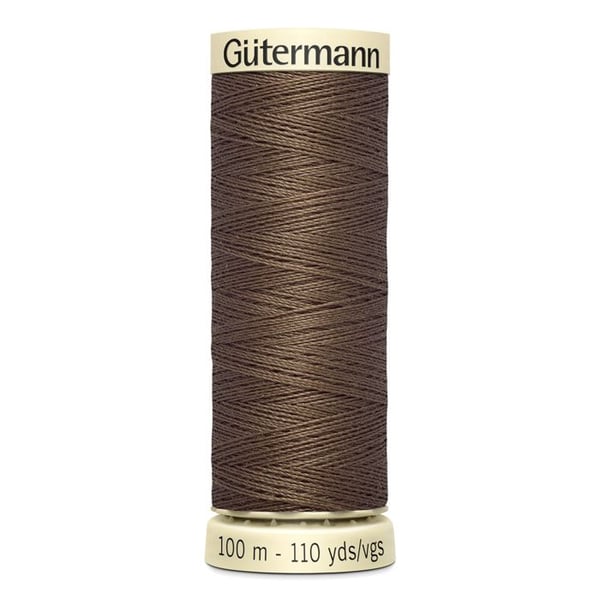 Sytråd 100% polyester Gutermann 1 Spole - Att 815 - chokladbrun
