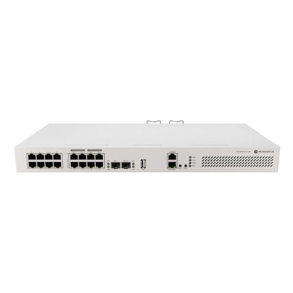 Mikrotik Switch 17 portar Gigabit PoE - CRS418-8P-8G-2S+RM