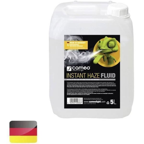 Rökvätska - CAMEO - Instant Haze Fluid - 5 l - Professionell - Snabb spridning