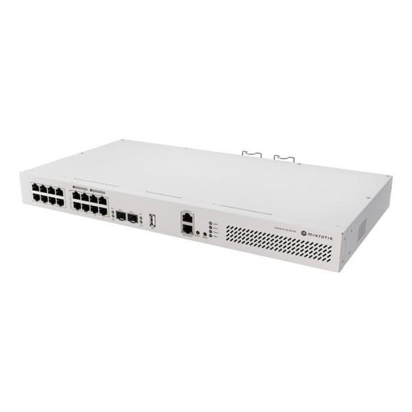 Mikrotik Switch 17 portar Gigabit PoE - CRS418-8P-8G-2S+RM