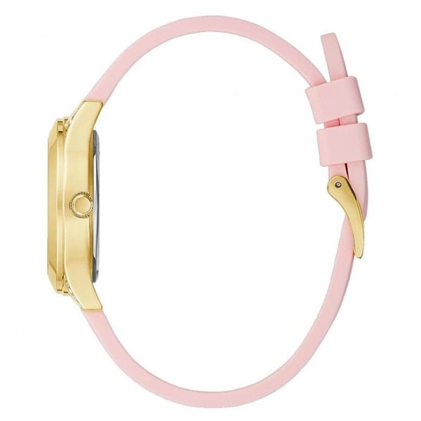 Klocka - Guess - Pearl GW0381L2 - Kvarts - Guld - Rosa silikon