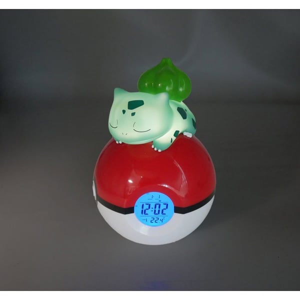 Lys vækkeur til børn Pokémon - TEKNOFUN - Bulbasaur - Pokémon licens