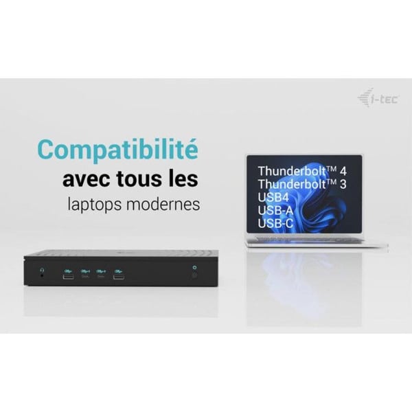 I-TEC Universal 5x 4K Skärm