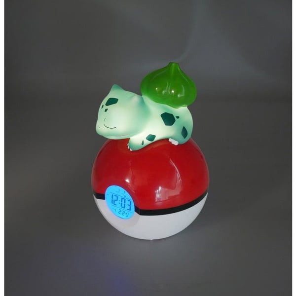 Lys vækkeur til børn Pokémon - TEKNOFUN - Bulbasaur - Pokémon licens