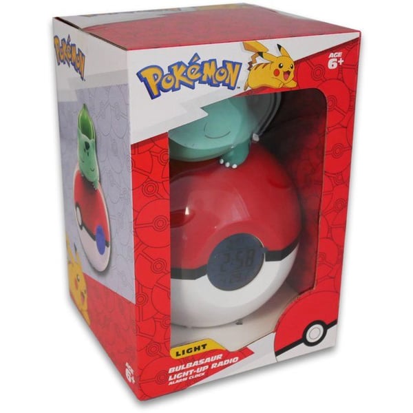 Lys vækkeur til børn Pokémon - TEKNOFUN - Bulbasaur - Pokémon licens