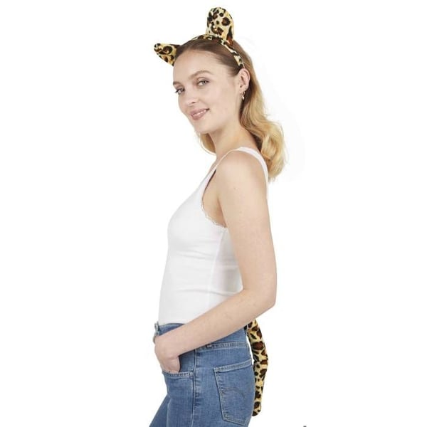 Smycken Maskerad Leopard - PTIT CLOWN - Flera färger - Unisex - Vuxen - 1 set Smycken Maskerad Leopard - PTIT CLOWN - Flera färger - Unisex - Vuxen - 1 set