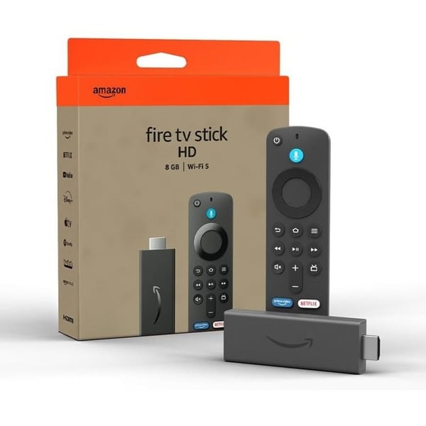 Fire TV Stick HD - AMAZON - Ny generation - 8 GB - Röstfjärrkontroll Alexa - Dubbel Wi-Fi
