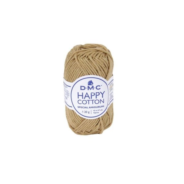 DMC - Natura Happy Cotton 3mm 20g Amigurumi och Virkning Col. 776 beige
