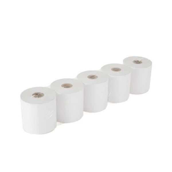 A6-papperullar - iggual - 5-pack - 57x57 mm - Flerfärgad - Icke belagt - Datorpapper