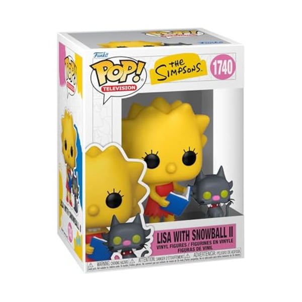 Figur - Funko - Lisa Simpson - Vinyl - 9,5 cm - Present till fans av Simpsons