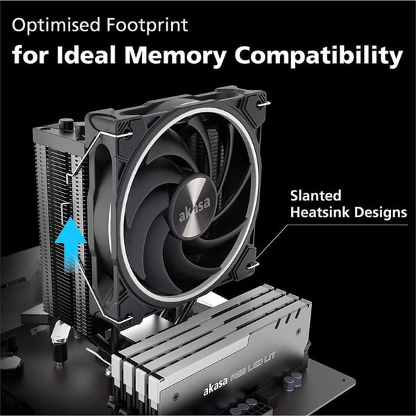 AKASA SOHO H4 plus CPU Kylare