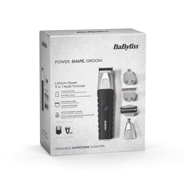 BaByliss MT812E 11-i-1 trimmer för skägg, trådlös