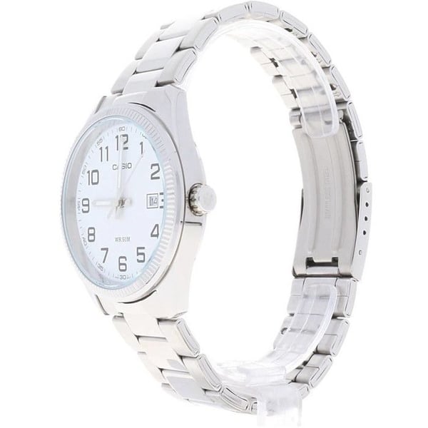 CASIO MTP-1302PD-7BVEF Kvartsklocka för herr - Rostfritt stål - Analog - Vattentät 5 ATM - Silver