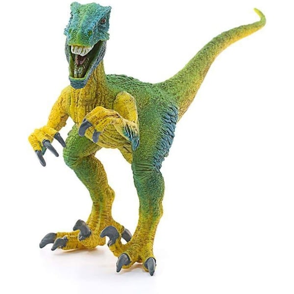 Vélociraptor-figur, storlek 18 cm, SCHLEICH 14585 Dinosaurier, För barn från 3 år