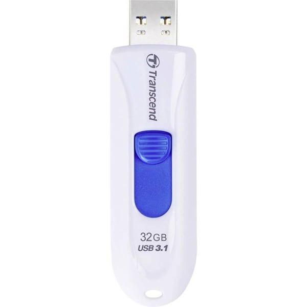 TRANSCEND JETFLASH 790 USB-nyckel - 32 GB - Vit
