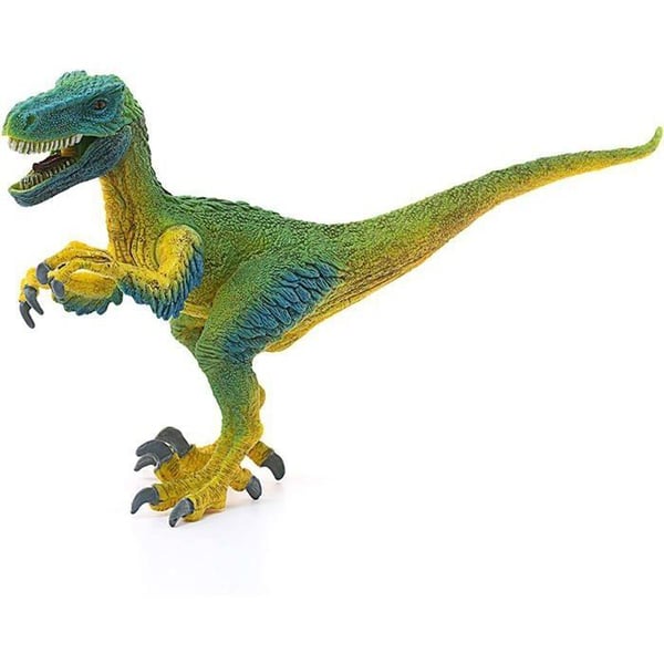 Vélociraptor-figur, storlek 18 cm, SCHLEICH 14585 Dinosaurier, För barn från 3 år