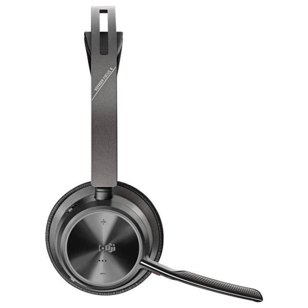 HP Poly Voyager Focus 2 Bluetooth Stereo över-ear headset svart med brusreducering dators headset