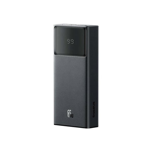 Powerbank Baseus 20000mAh 65W Svart Display Snabb USB-C Multenhet