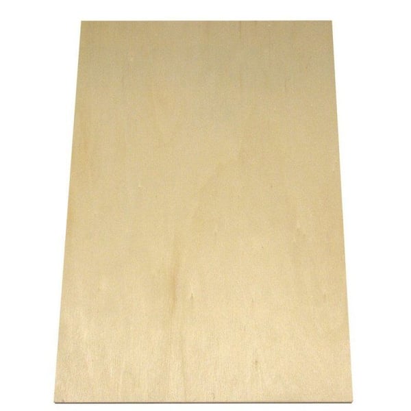 Plywood panel, 300x200x4mm, 1 st