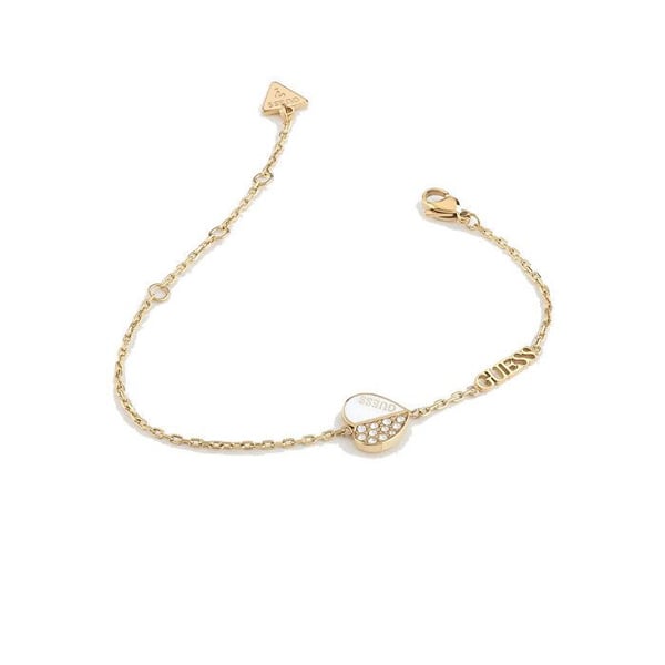 Armband i guldplätering Lovely Guess JUBB03042JWYGWH - Storlek: L: 17 - 21 cm