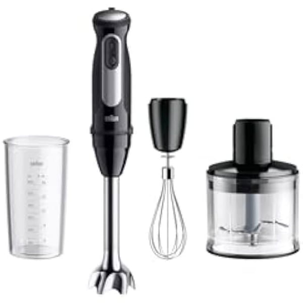 Handmixare - BRAUN - MQ55236M - 1000 W - 25 hastigheter - Power Bell Plus