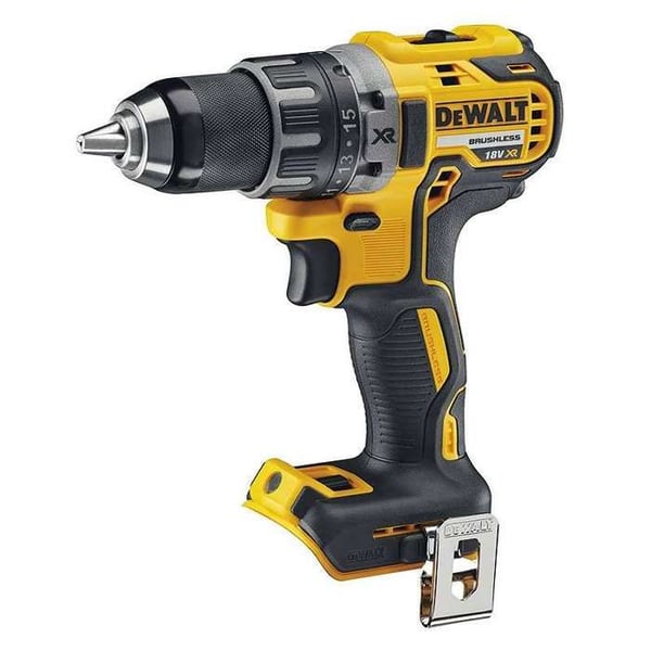 18V borstlös borrskruvmejsel (utan batteri eller laddare) - DEWALT - DCD791NT-XJ