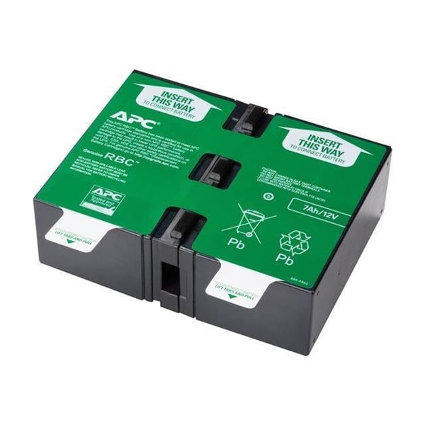 Batterikartusche - APC - 123 - Blysyre - 2 års garanti - UPS