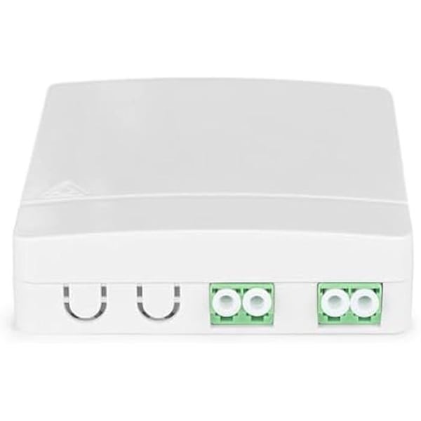 DIGITUS FTTH-hölje - 2x LC/APC duplex-kopplare - enkelmode fiberoptik - integrerad FO svetsbox - skyddsklass