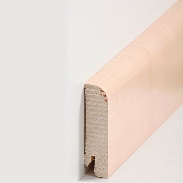 PROVISTON Fanerad träsockel 20 x 80 x 2500 mm lönn 62,5 meter | 25 stycken