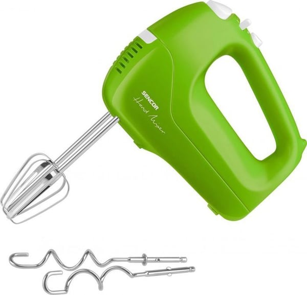Handmixare - Sencor - SHM 5401GR - Grön färg - 600W - Liten hushållsapparat