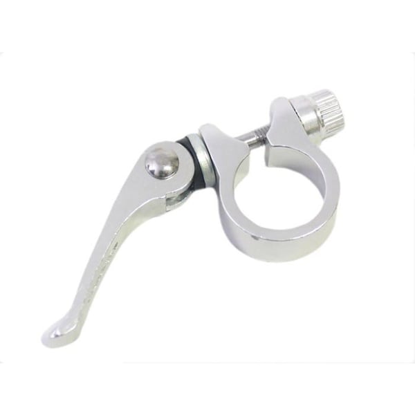 Sadelklämma - ergotec - SCQ-080 - 28,6 mm - Silver - Snabbkoppling - Aluminium 6061 T6 - 45 g
