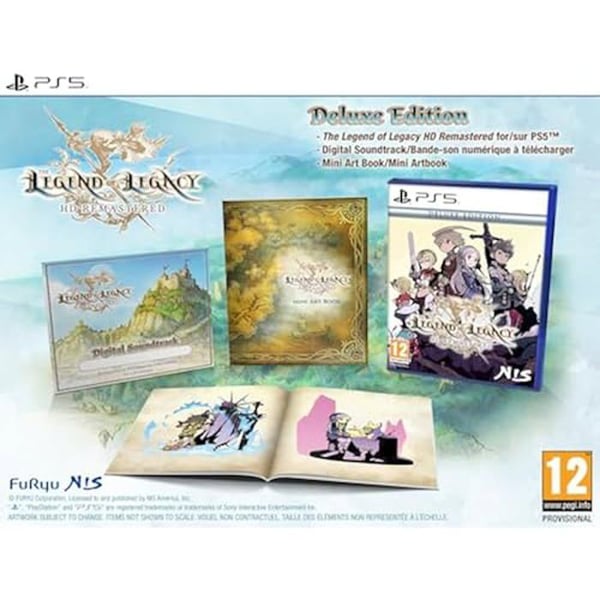 Videospel - FURYU Corporation - The Legend of Legacy HD Remastered - Deluxe Edition - PS5 - Äventyr