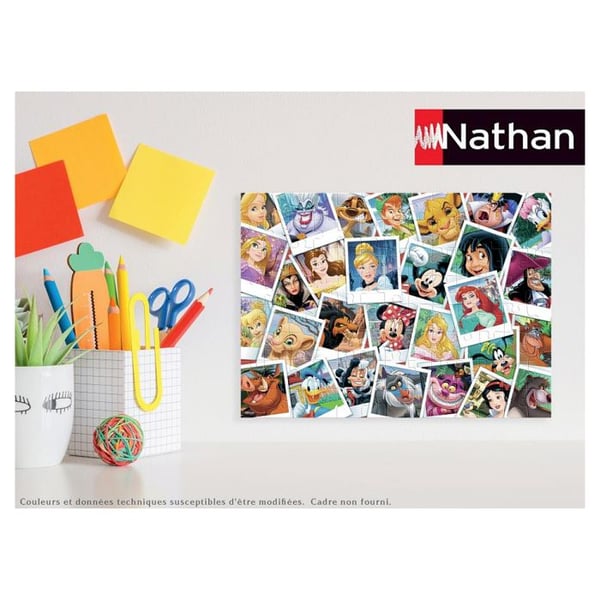 Disney 100 palanappaa - NATHAN - Suuri perhe - Animaatiot ja sarjakuvat - 36x26 cm